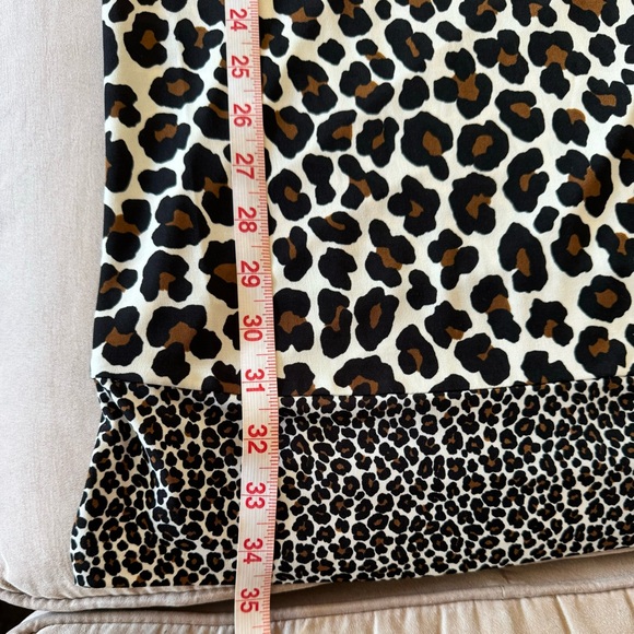 MICHAEL KORS. Leopard-Print Shift Dress.  Ultra-elegant Silhouette. Size… - Picture 7 of 8